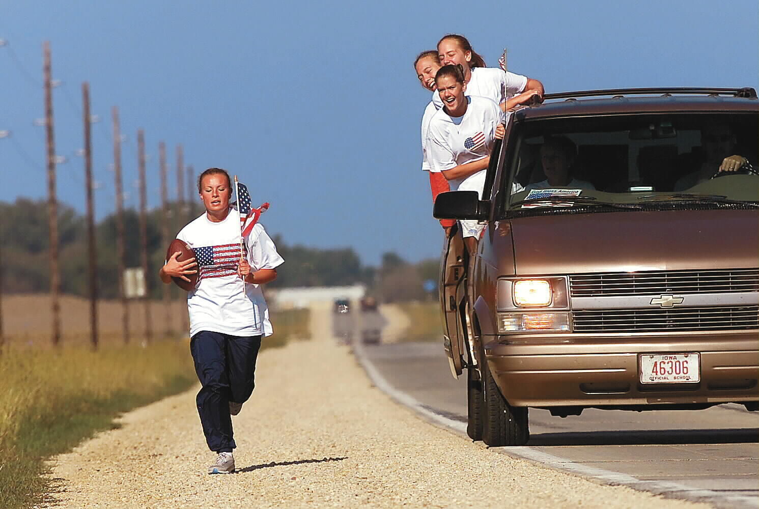 Homecoming run... 09/28/01